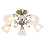 Люстра потолочная ЭкономСвет 4671/5AB WT