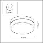 Светильник Odeon light 4680/12CL RIMA