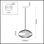Подвесной светильник Odeon light 4748/1 ASTEA