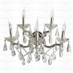 Светильник хрустальный настенный бра Chiaro 477020805 Дориана