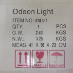 Подвесной светильник Odeon light 4783/1 BINGA