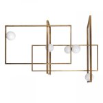 Люстра Mondrian Glass Venicem Ceiling Lamp Loft Concept 48.040