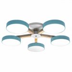 Потолочный светильник wooden blue wheels Loft Concept 48.072