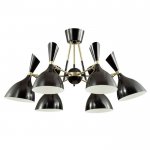 Потолочный светильник Duke Chandelier 6 black Loft Concept 48.102
