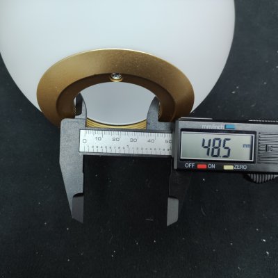 

Плафон стекло шар с резьбой бронза Odeon light 4810/1 FLARI, 4810/1