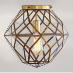 Потолочный светильник Glass & Metal Mount Loft Concept 48.136