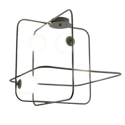 Люстра Broken Squares Balls Black Loft Concept 48.186 Люстра Broken Squares Balls Black Loft Concept 48.186