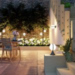 Ландшафтный светильник Odeon light 4832/2F LOMEO