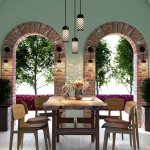 Ландшафтный настенный светильник Odeon light 4834/1W DUNES