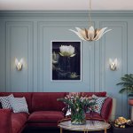 Светильник настенный бра Odeon light 4838/1W FLOWERI