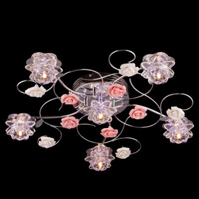 Люстра Eurosvet 4858/6 хром Люстра Eurosvet 4858/6 хром