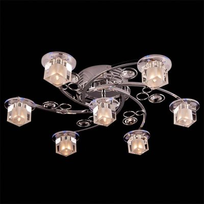 Люстра Eurosvet 4876/7 хром