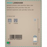 Подвесной потолочный светильник (люстра) LANGHAM Eglo 49204