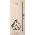 Подвесной светильник Eglo 49254 CARLTON 1