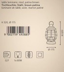 Настольная лампа Eglo 49288 BAMPTON