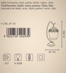 Настольная лампа Eglo 49293 SUDBURY