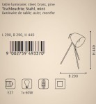 Настольная лампа Eglo 49337 DUNDEE