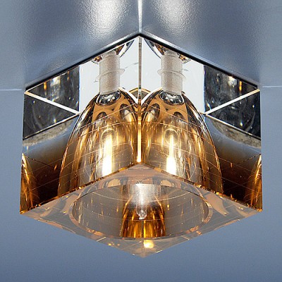 Светильник Elektrostandard 494 Brown-WH коричневый/прозрачный