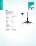 Подвесной светильник Eglo 49456 STOCKBURY