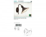 Светильник настенный бра Eglo 49458 STOCKBURY