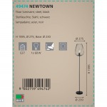 Торшер напольный Eglo 49474 NEWTOWN