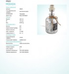 Основа для настольной лампы Eglo 49602 MOJADA