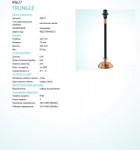 Основа для настольной лампы Eglo 49627 TRUNGLE