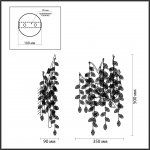 Светильник настенный бра Odeon light 4970/3W DELICA