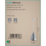 Подвесной светильник Eglo 49708 MELILLA