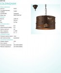 Подвесной светильник Eglo 49734 COLDINGHAM