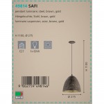Подвесной светильник Eglo 49814 SAFI