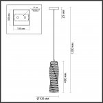 Подвесной светильник Odeon light 4999/10L Straza