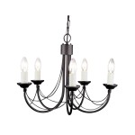 Люстра Natural concept CB5 BLACK CARISBROOKE