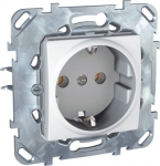 Розетка 1-ая с с/з винт. зажим MGU5.036.18ZD
