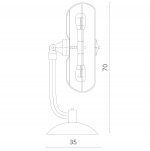 Светильник настольный Divinare 5002/05 TL-5 COTTERO