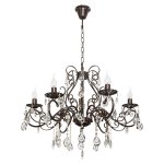 Люстра классическая с хрусталем Экономсвет 5002/6CO WG