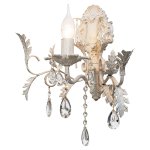 Светильник бра классическое с хрусталем 5005/1wWG Экономсвет