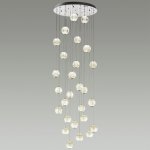 Люстра каскадная Odeon light 5007/120L CRYSTAL