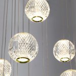 Люстра каскадная Odeon light 5008/120L CRYSTAL