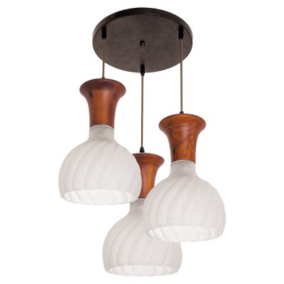 Светильник ЭкономСвет 5009/3WD WT