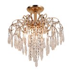 Люстра с хрусталем 50102/5FGD WT Экономсвет