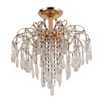Люстра с хрусталем 50102/5FGD WT Экономсвет