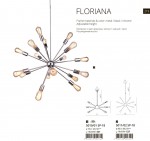 Светильник подвесной Divinare 5011/02 SP-18 FLORIANA