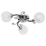 Люстра классическая Экономсвет 50171/3BK+CR WT