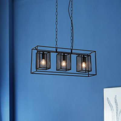 Светильник подвесной (подвес) Rivoli Michaela 5023-213 3 х Е27 40 Вт лофт - кантри