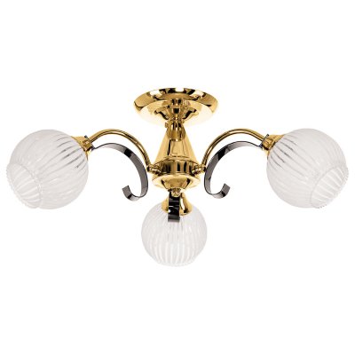 Светильник ЭкономСвет 50349/3FGD+AN WT