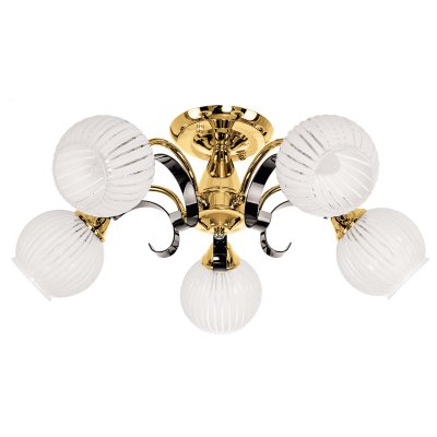 Светильник ЭкономСвет 50349/5FGD+AN WT