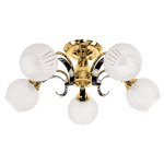 Светильник ЭкономСвет 50349/5FGD+AN WT