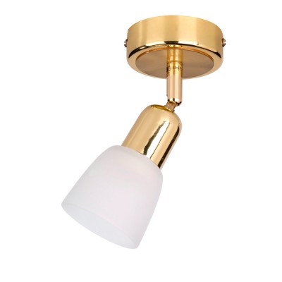 Спот Escada 5039/1PA E14*40W Gold/White FABIUS