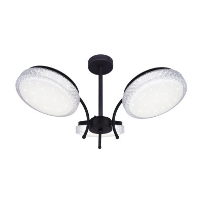 Люстра светодиодная Экономсвет 50401/3BK WT